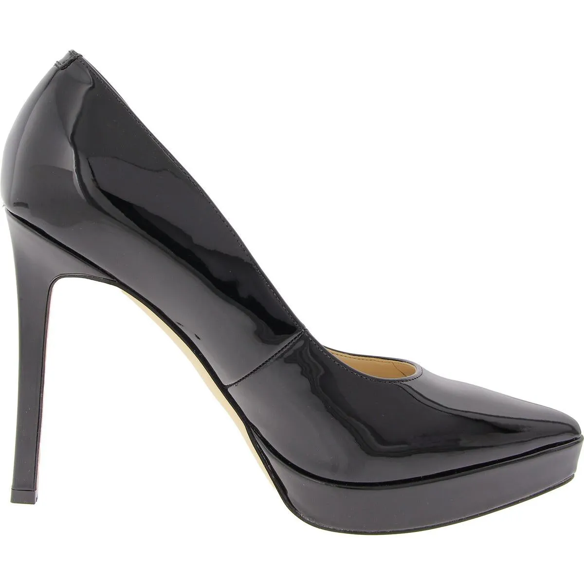 Womens Padded Insole Patent Pumps