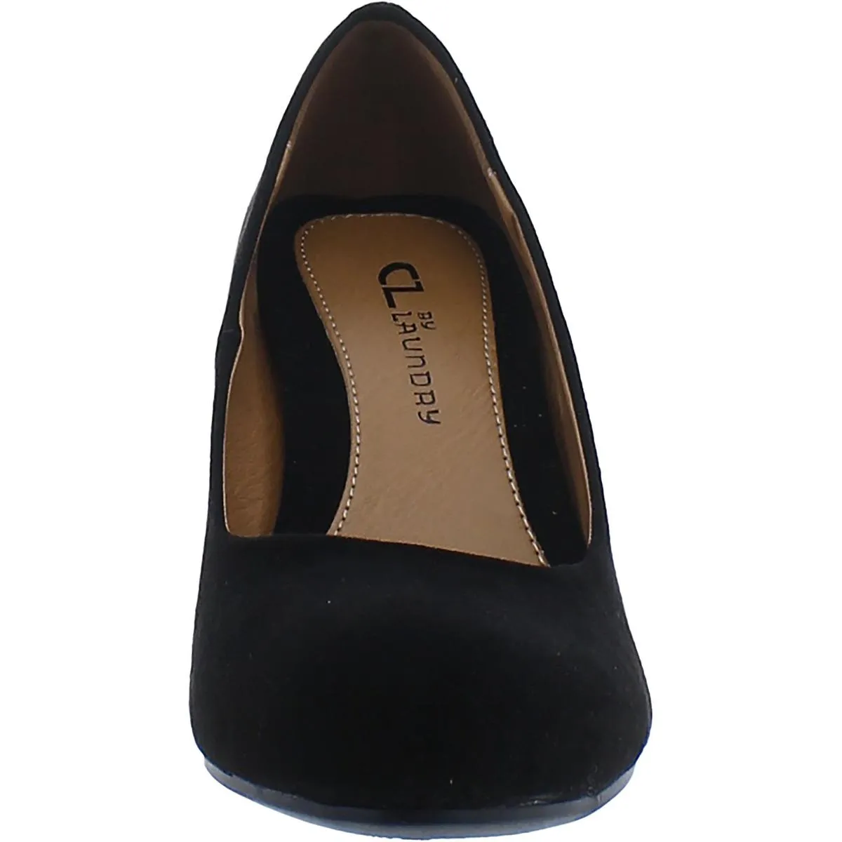 Womens Patent Round Toe Wedge Heels