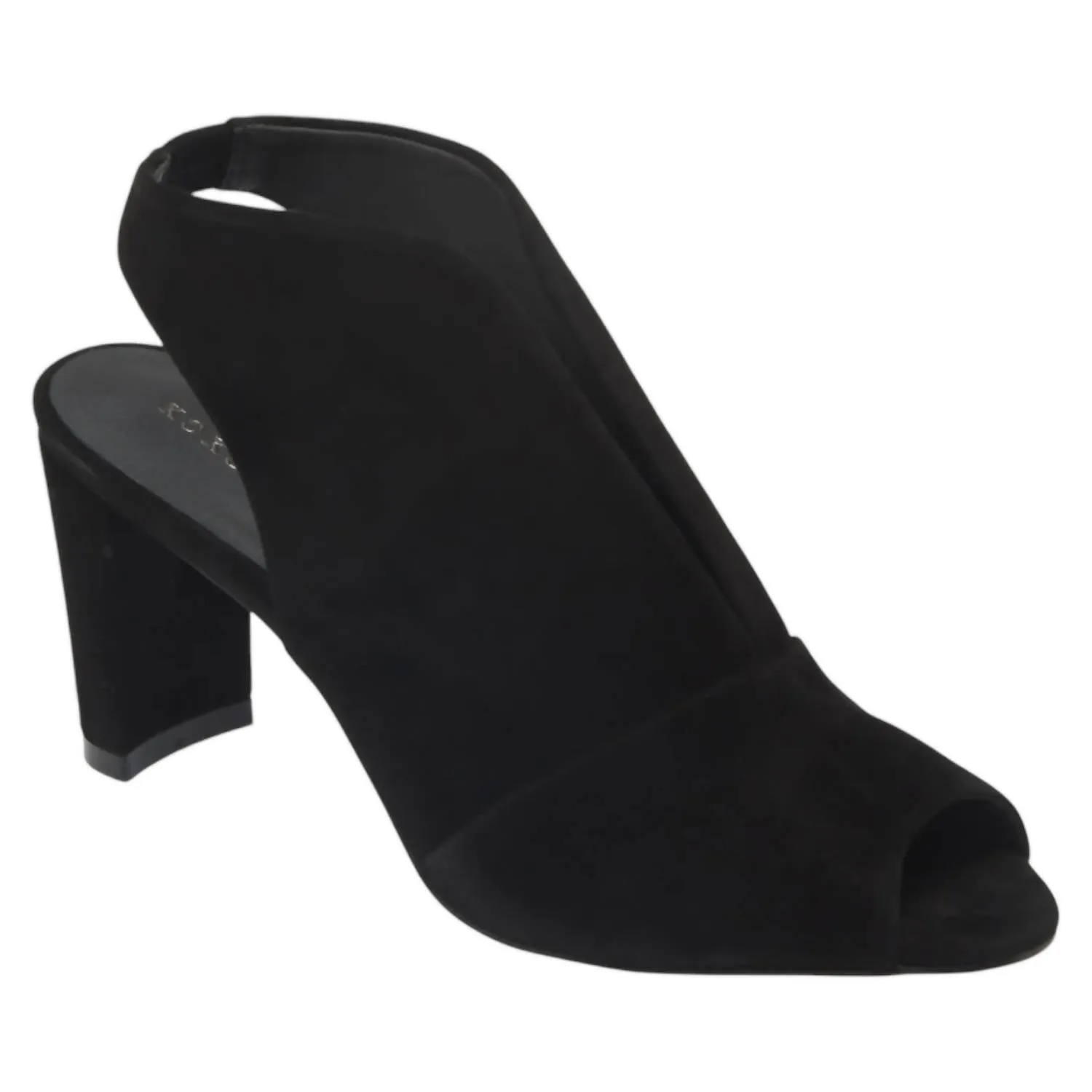 Women's Pinnacle Suede Sandals In Black