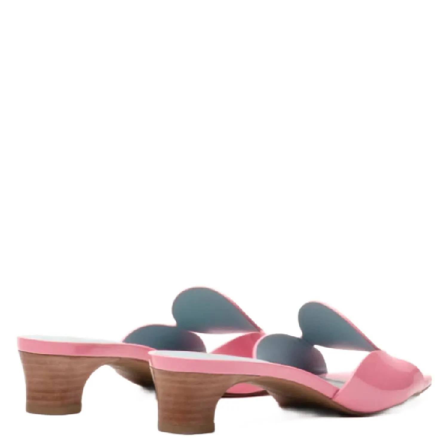 Women's Sandy Circle Slide Heel In Pink