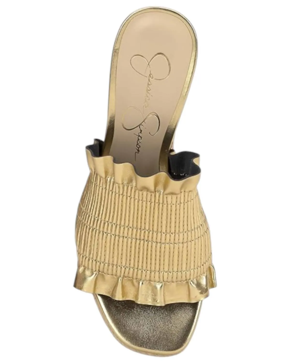 Women's Serilda Espadrille Platform Wedge Sandals In Rich Gold