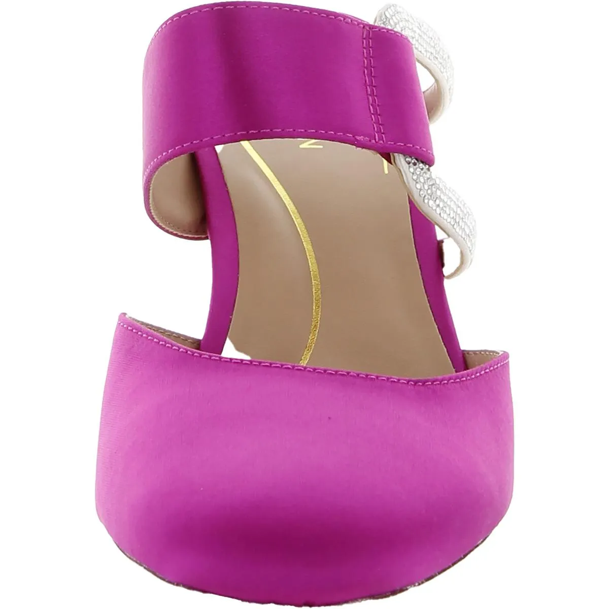 Womens Slip On Almond Toe Pumps