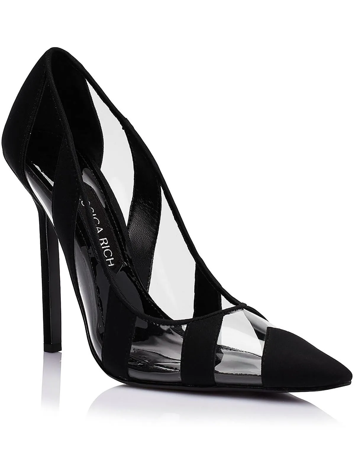 Womens Slip On Pointed Toe Pumps