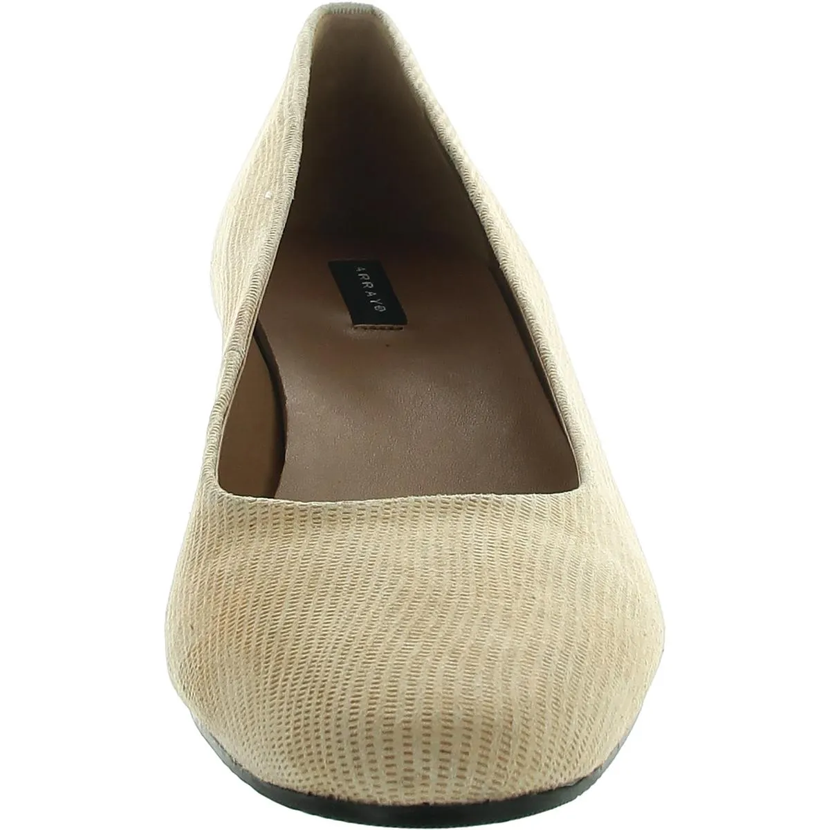 Womens Solid Leather Pumps