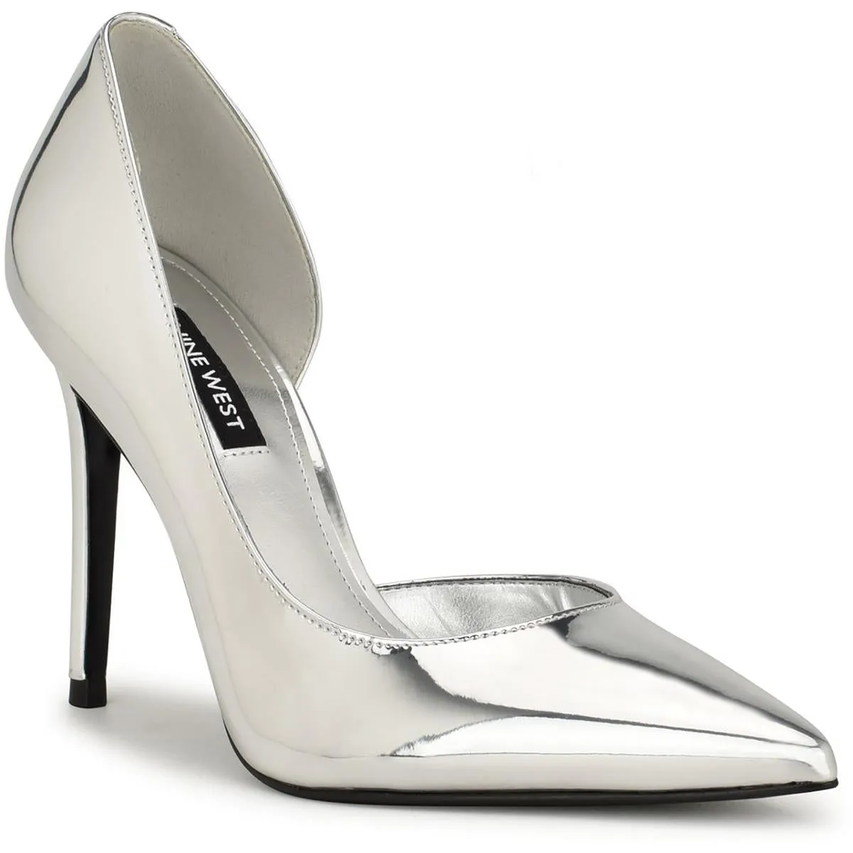 Womens Solid Man Made Pumps