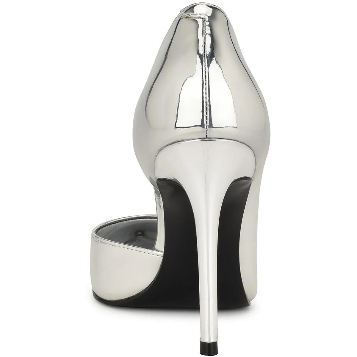Womens Solid Man Made Pumps