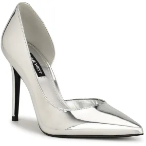 Womens Solid Man Made Pumps