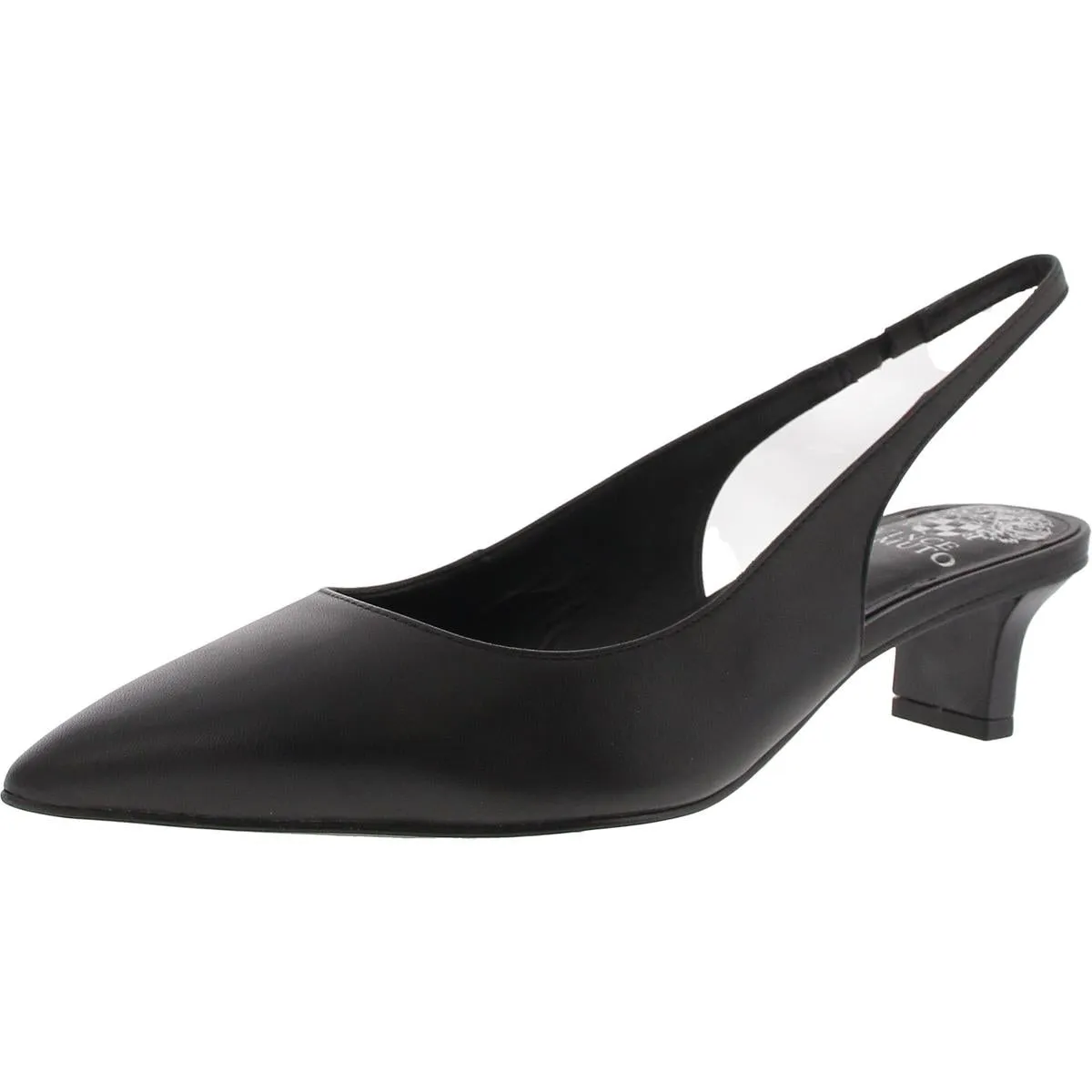 Womens Solid Slingback Heels