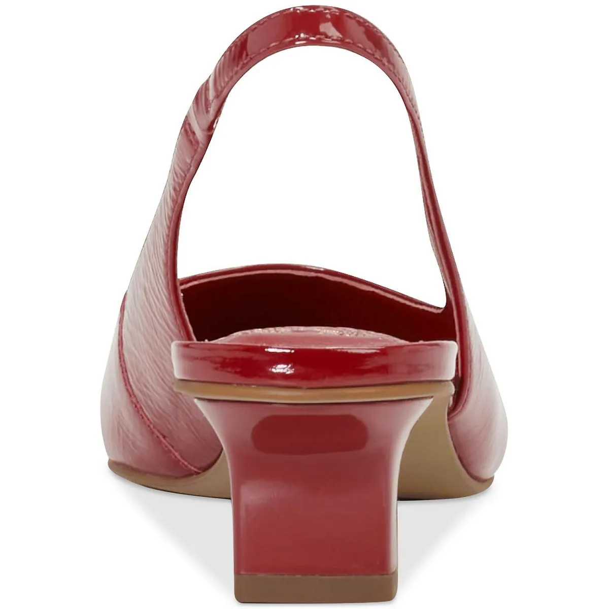Womens Solid Slingback Heels