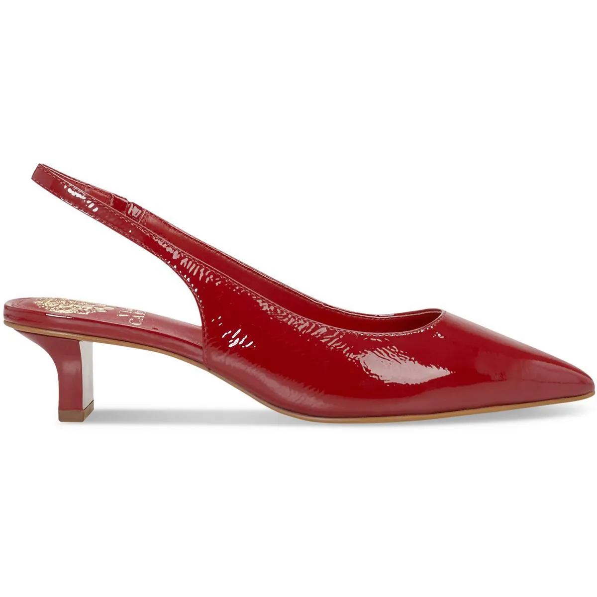 Womens Solid Slingback Heels