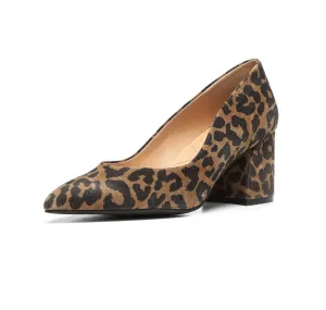 Women's Solima Pumps In Leopard Suede