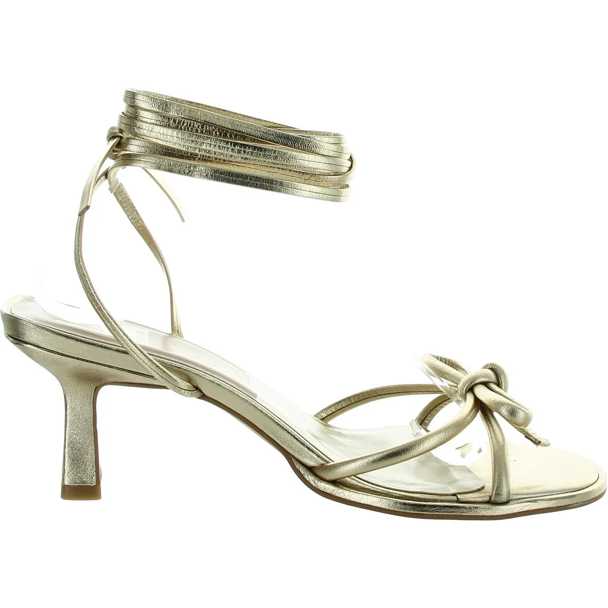 Womens Strappy Leather Ankle Strap