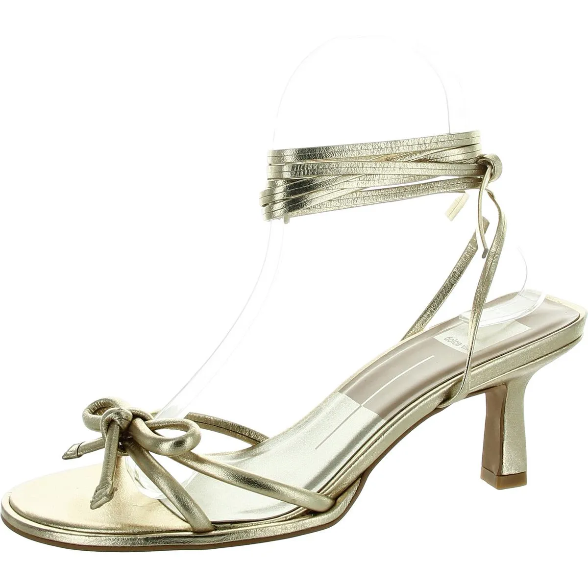 Womens Strappy Leather Ankle Strap