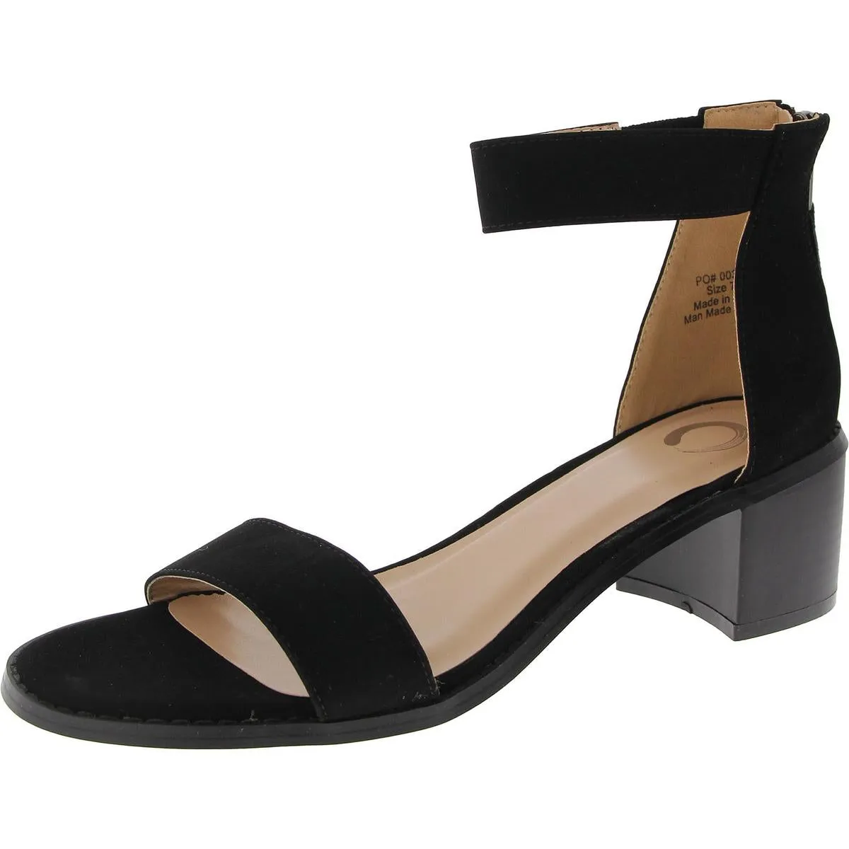 Womens Stretch Manmade Ankle Strap