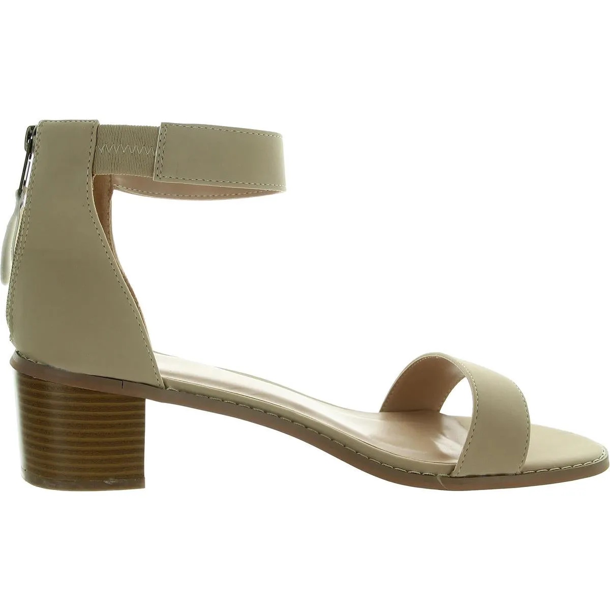 Womens Stretch Manmade Ankle Strap