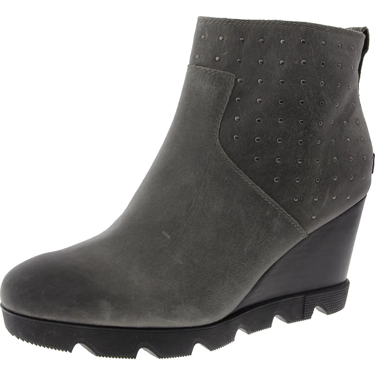 Womens Studded Wedge Heels