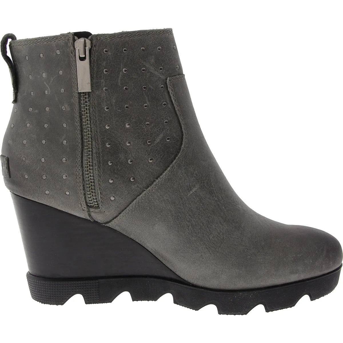 Womens Studded Wedge Heels