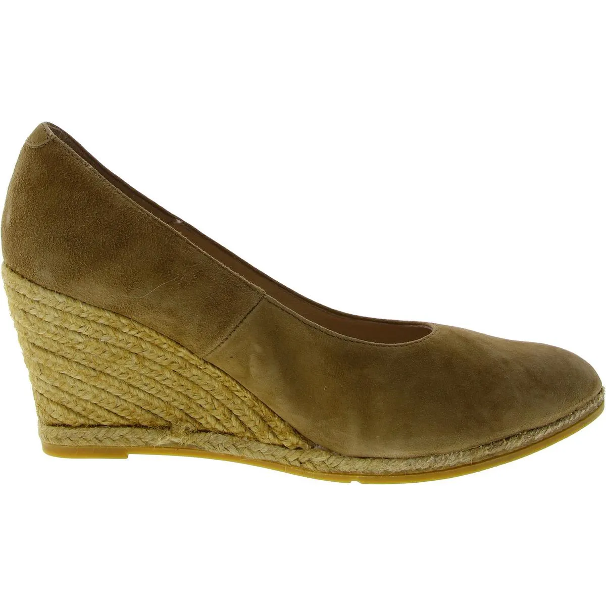 Womens Suede Espadrille Wedge Heels