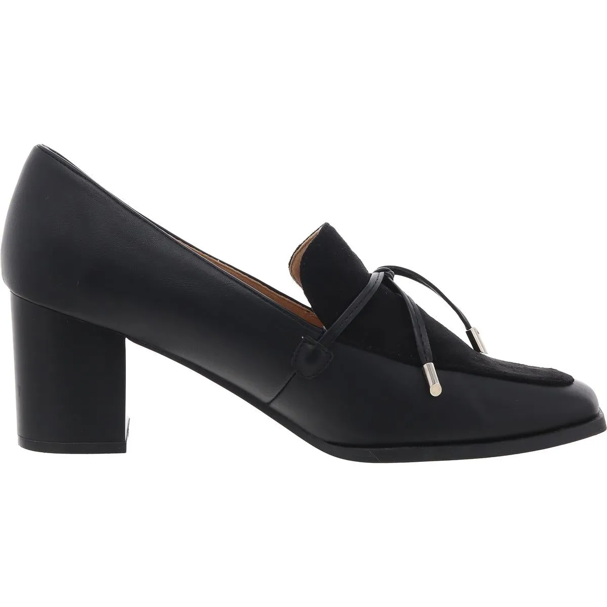 Womens Tassel Man Made Block Heels