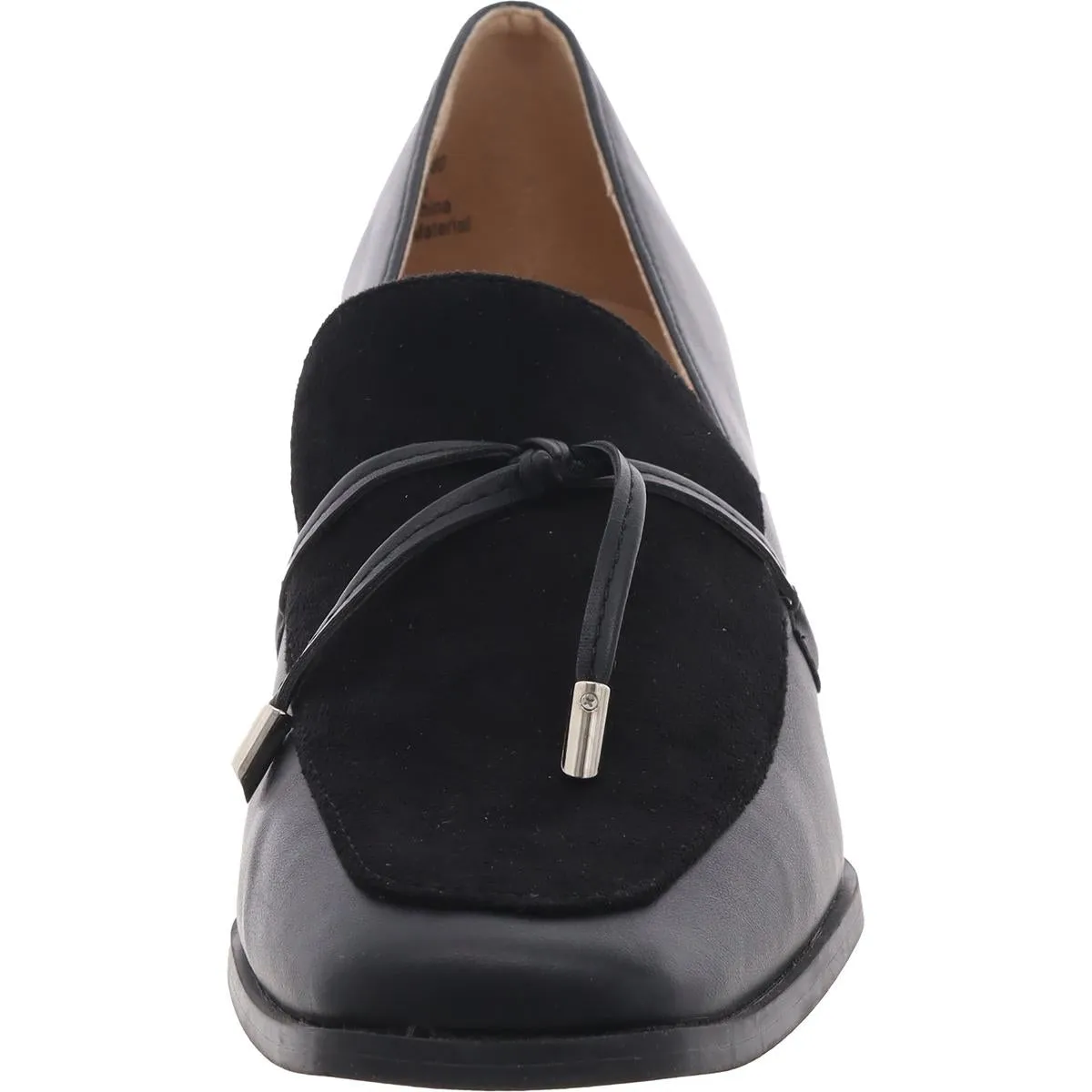 Womens Tassel Man Made Block Heels