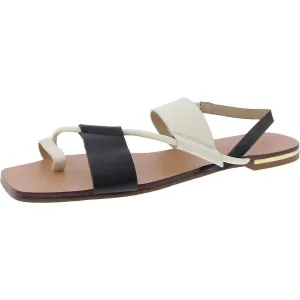 Womens Toe Loop Slingback Heels