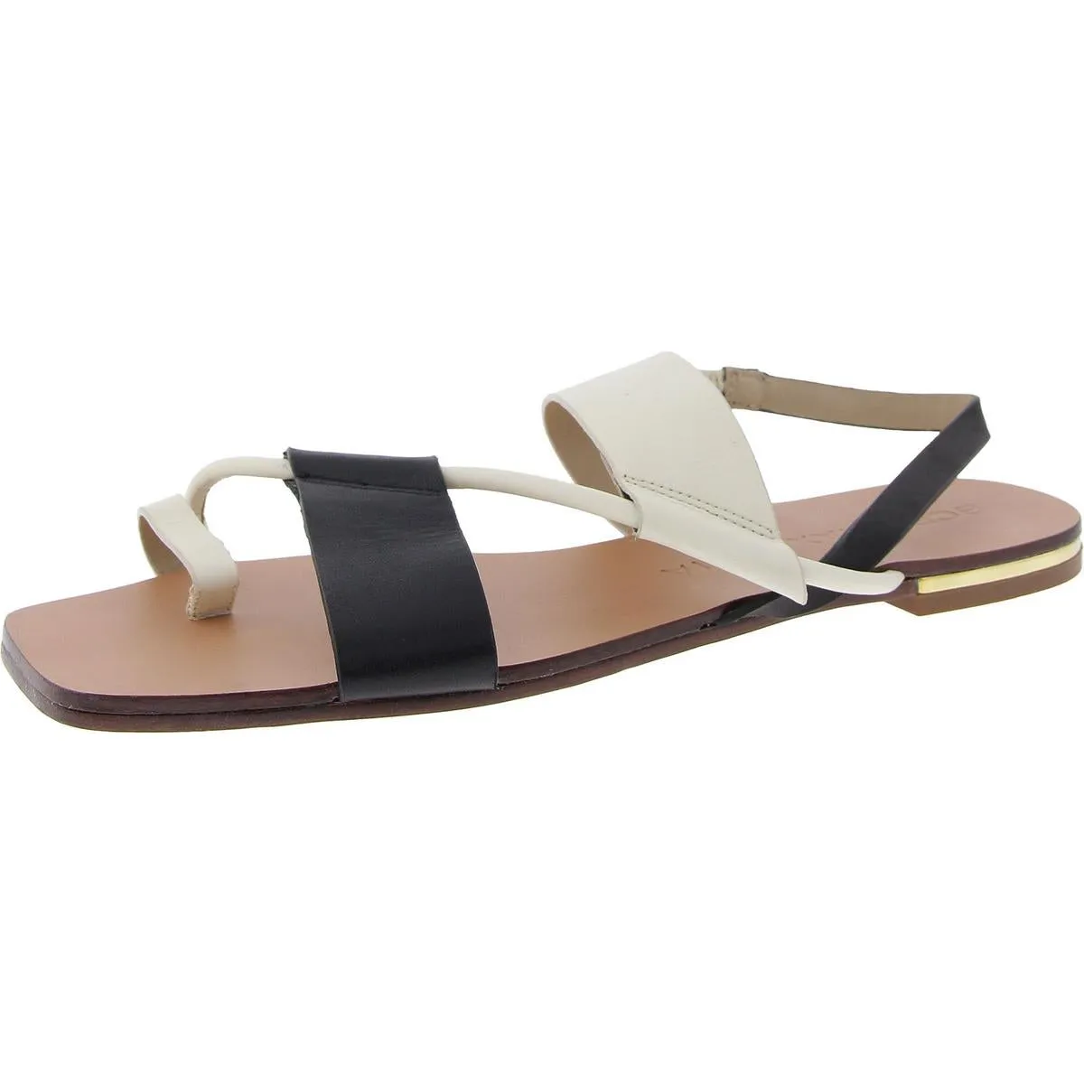 Womens Toe Loop Slingback Heels