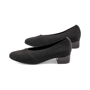 Women's Vartan Stretch Knit Heel In Black