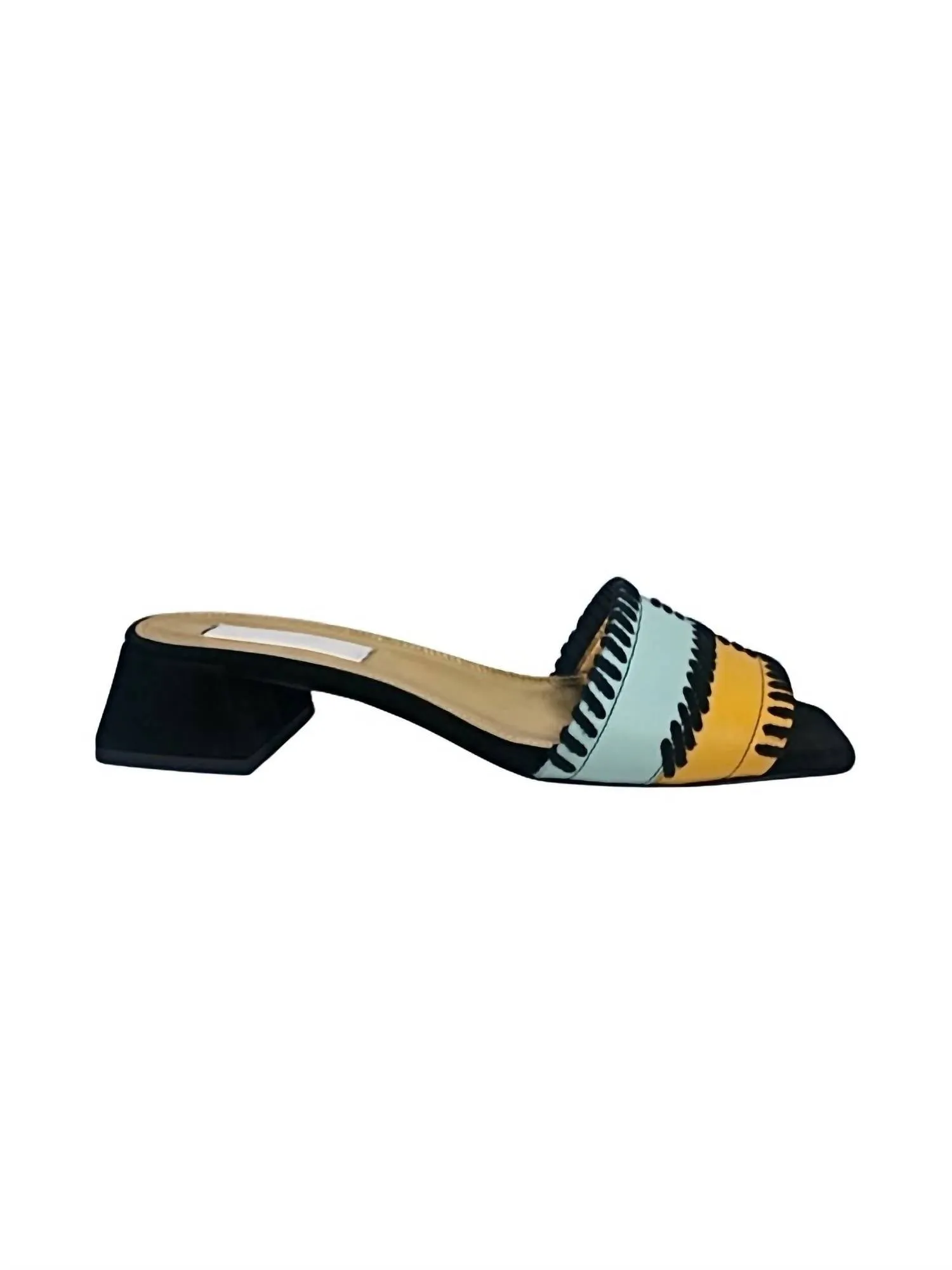 Women's Whip Stitch Slide In Multi-Colored