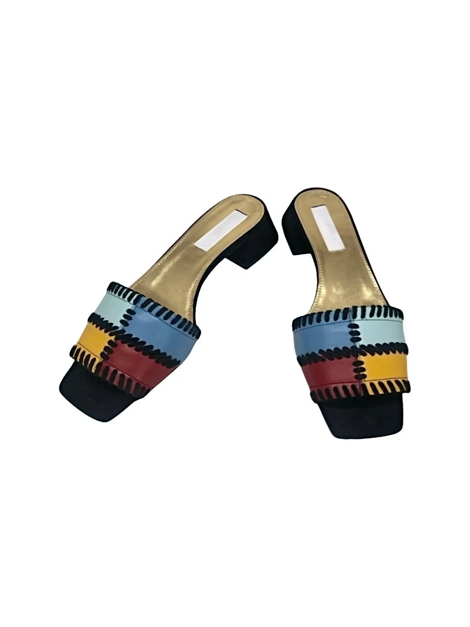 Women's Whip Stitch Slide In Multi-Colored