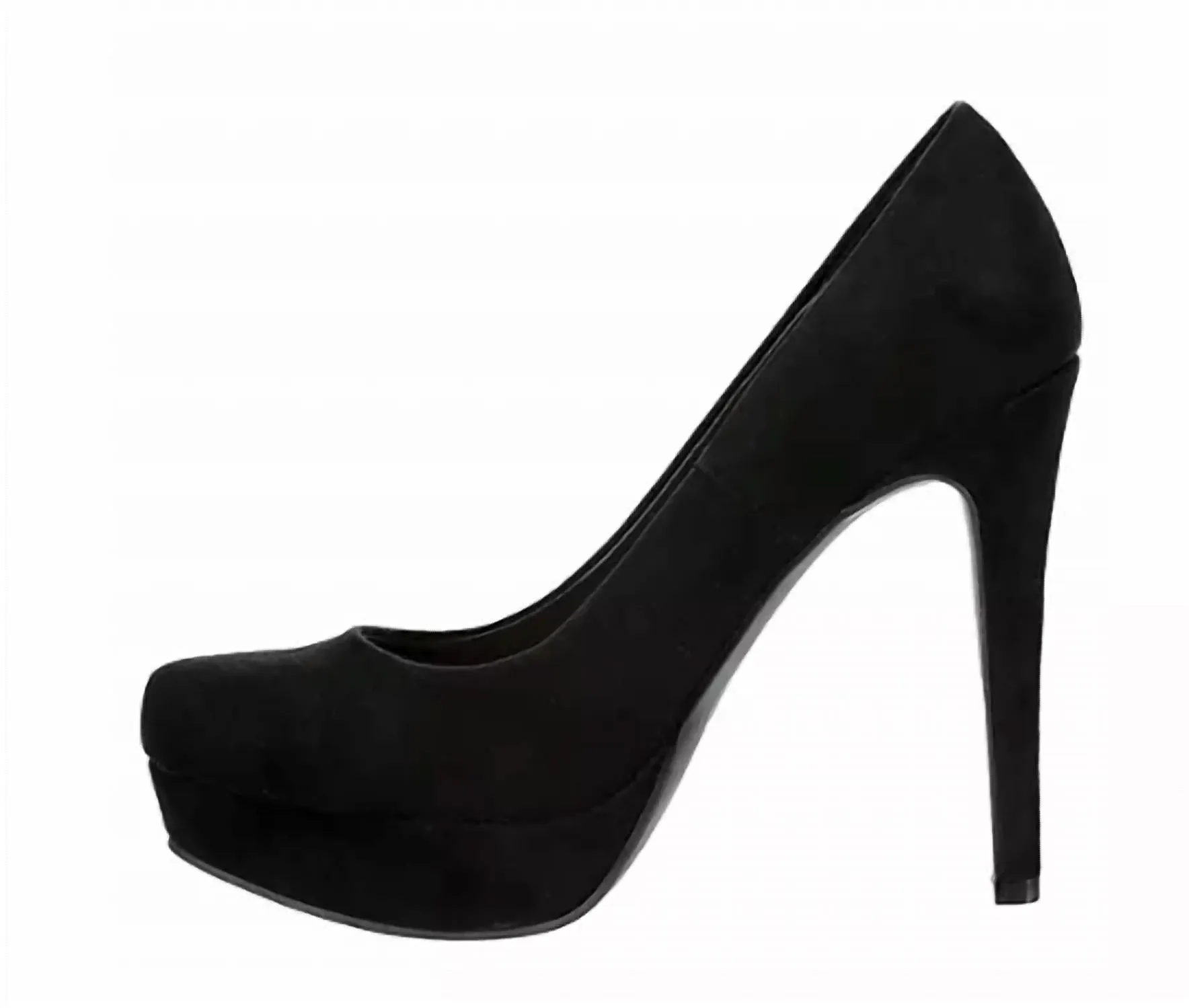 Women's Wow Micro Suede Pumps In Black