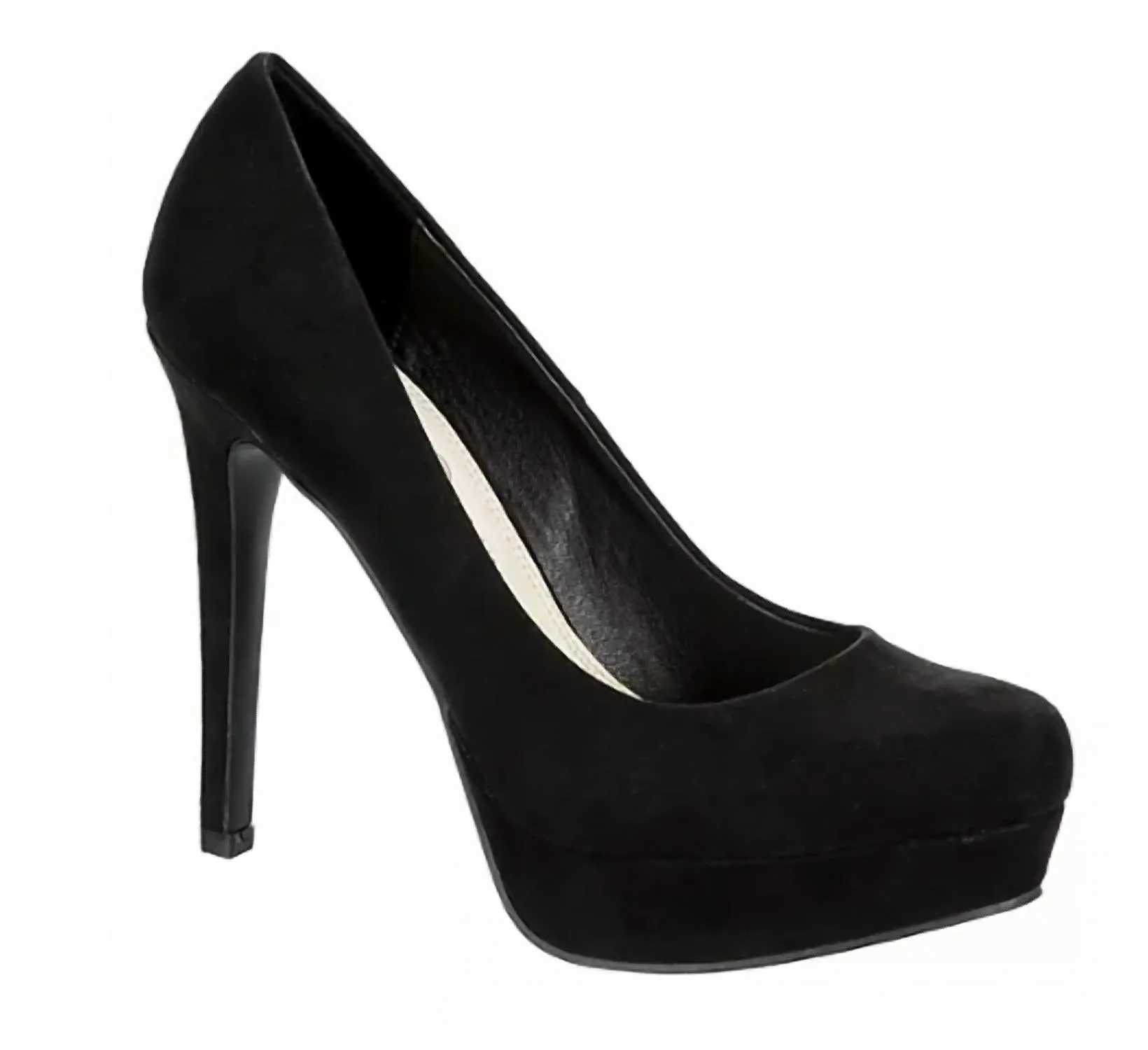 Women's Wow Micro Suede Pumps In Black