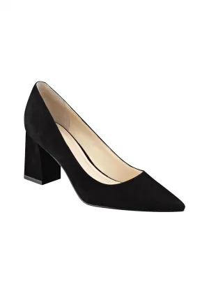 Women's Zala Suede Pump Heels In Black Suede