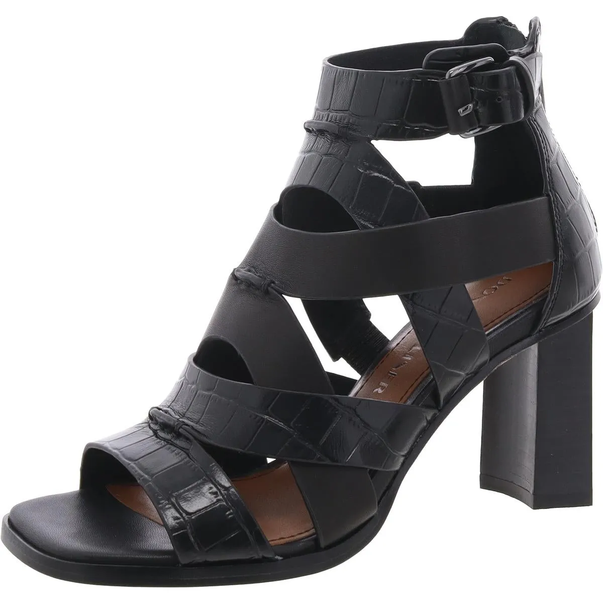 Womens Zipper Ankle Strap