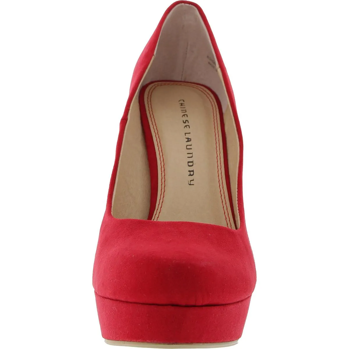 WONDER Womens Solid Manmade Platform Heels