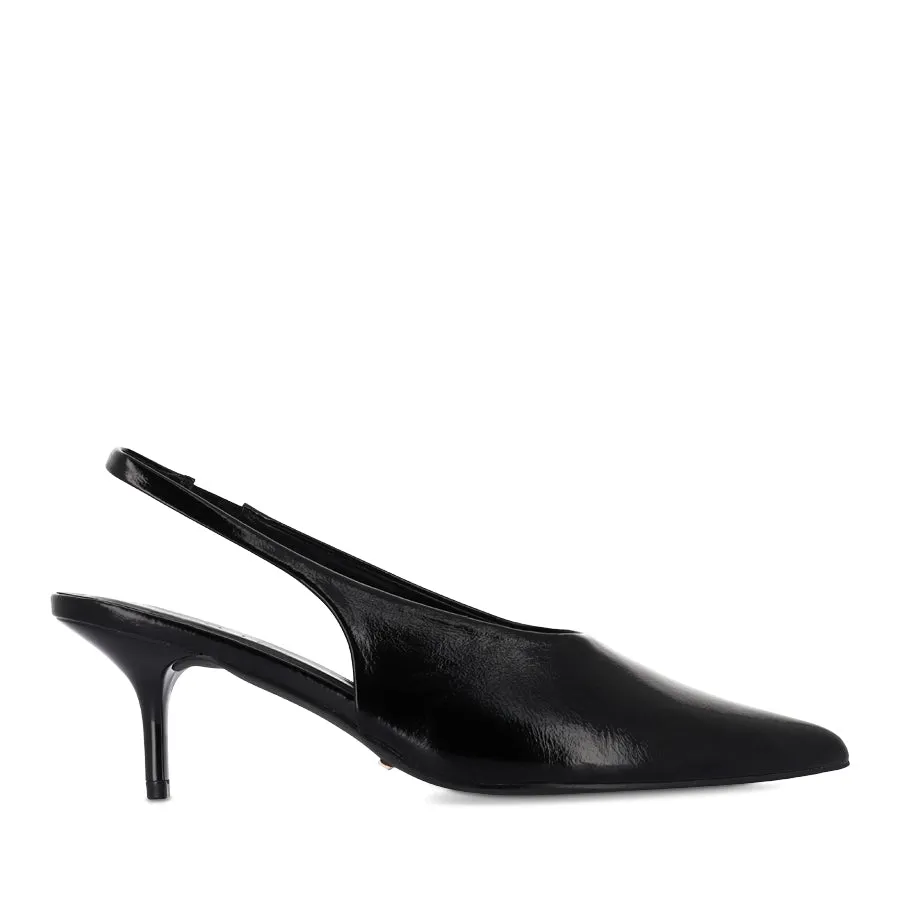 XISHI - BLACK CRINKLE PATENT