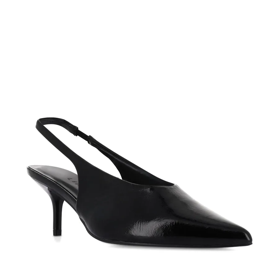 XISHI - BLACK CRINKLE PATENT