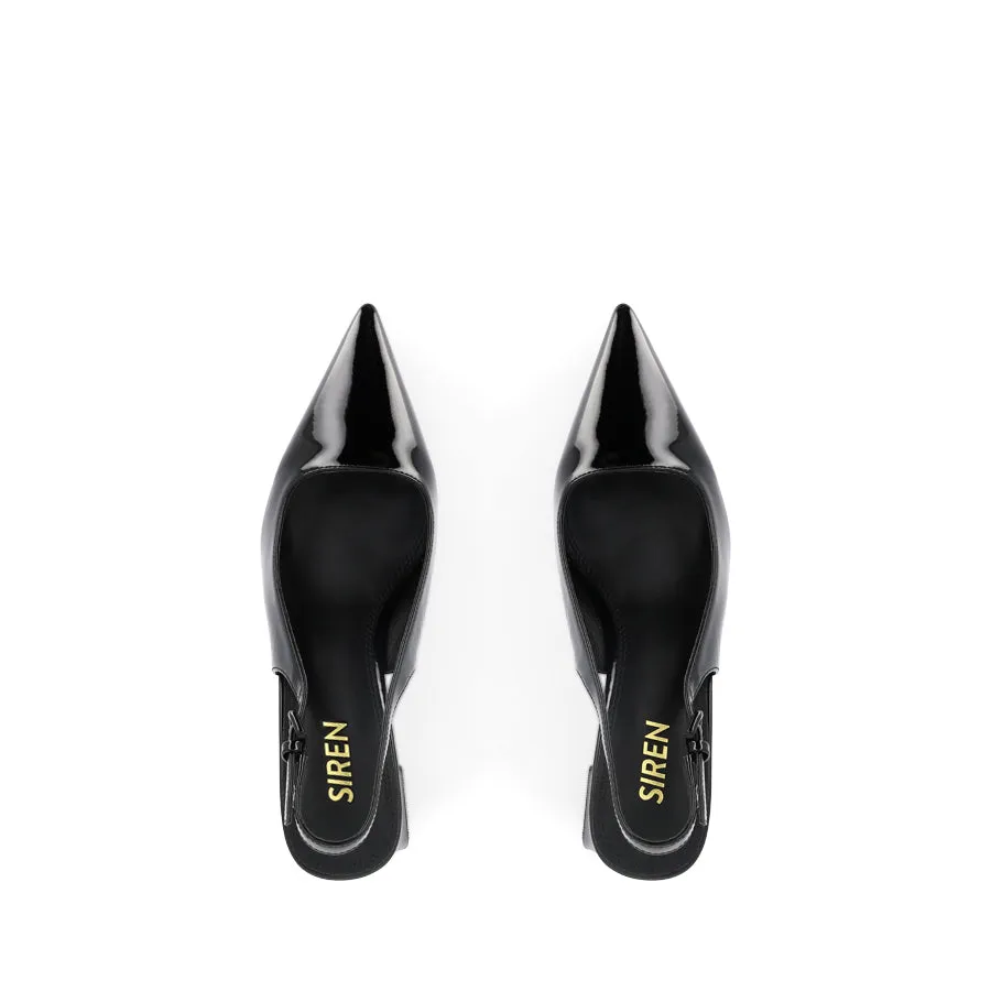 YARRA - BLACK PATENT LEATHER