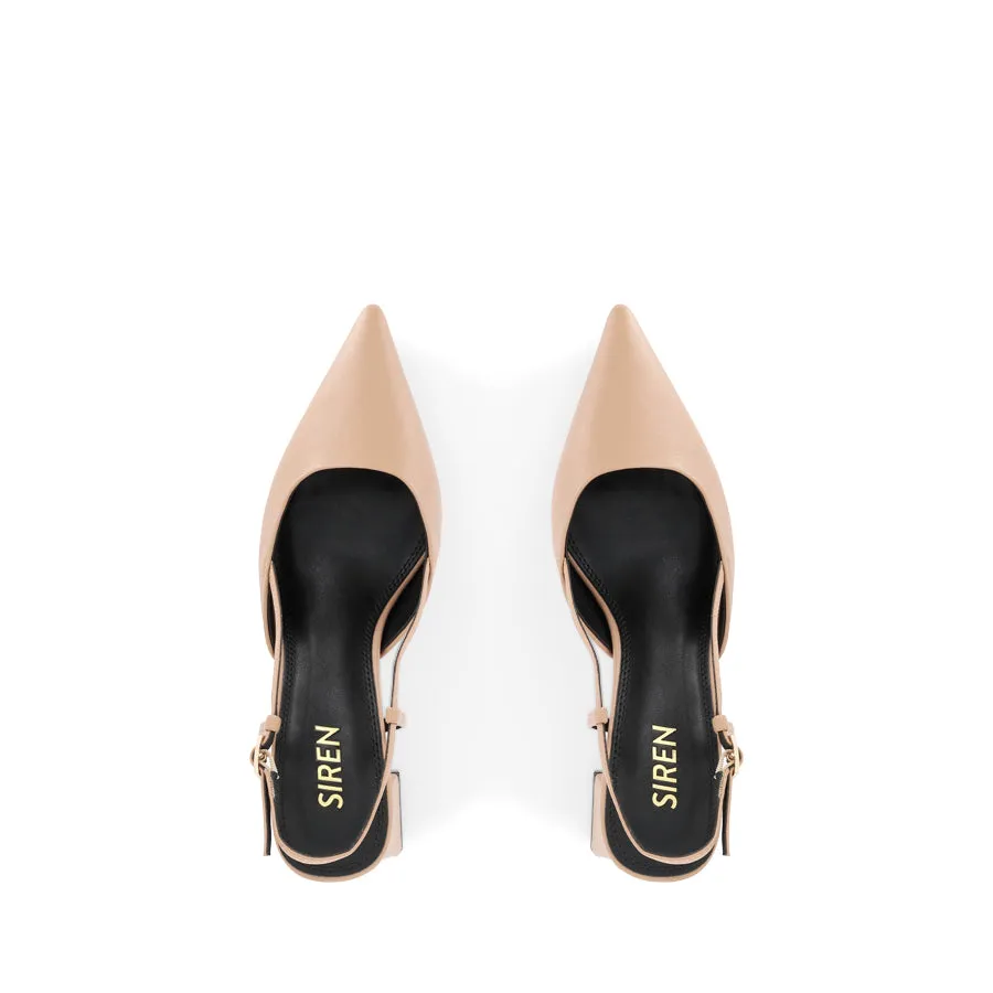 YASMINE - ALMOND LEATHER