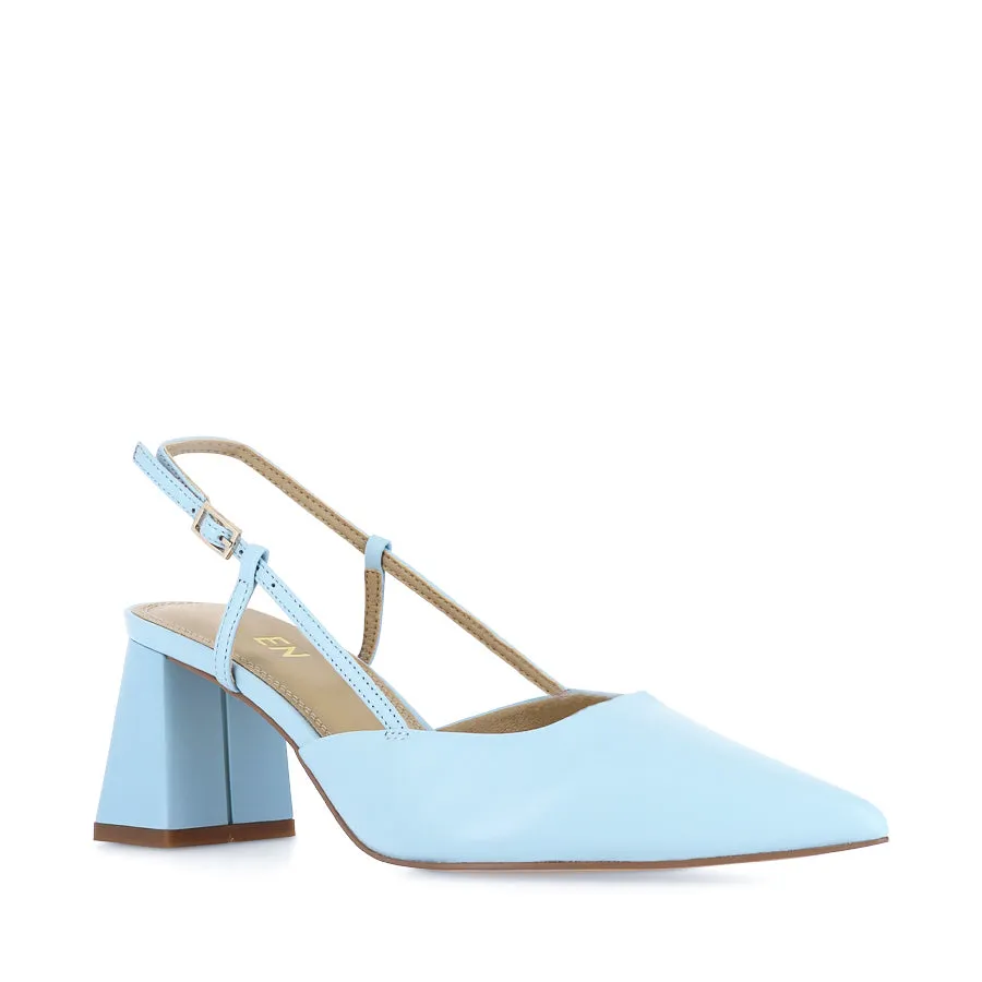 YASMINE - PALE BLUE LEATHER