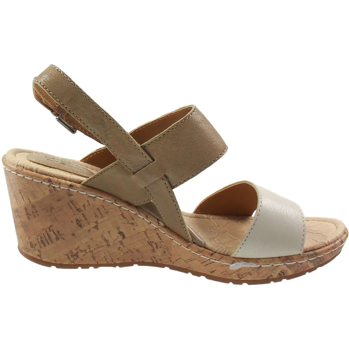 Z15501 Womens Crossover Manmade Wedge Heels