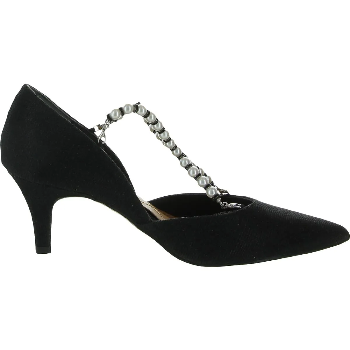Zayna Womens Slip On Glitter Pumps
