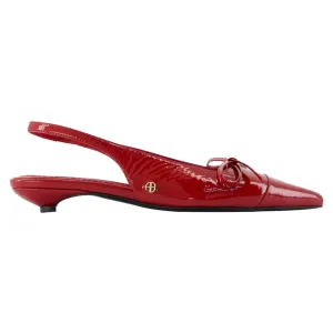 Zoey Pumps - ANINE BING - Leather - Red