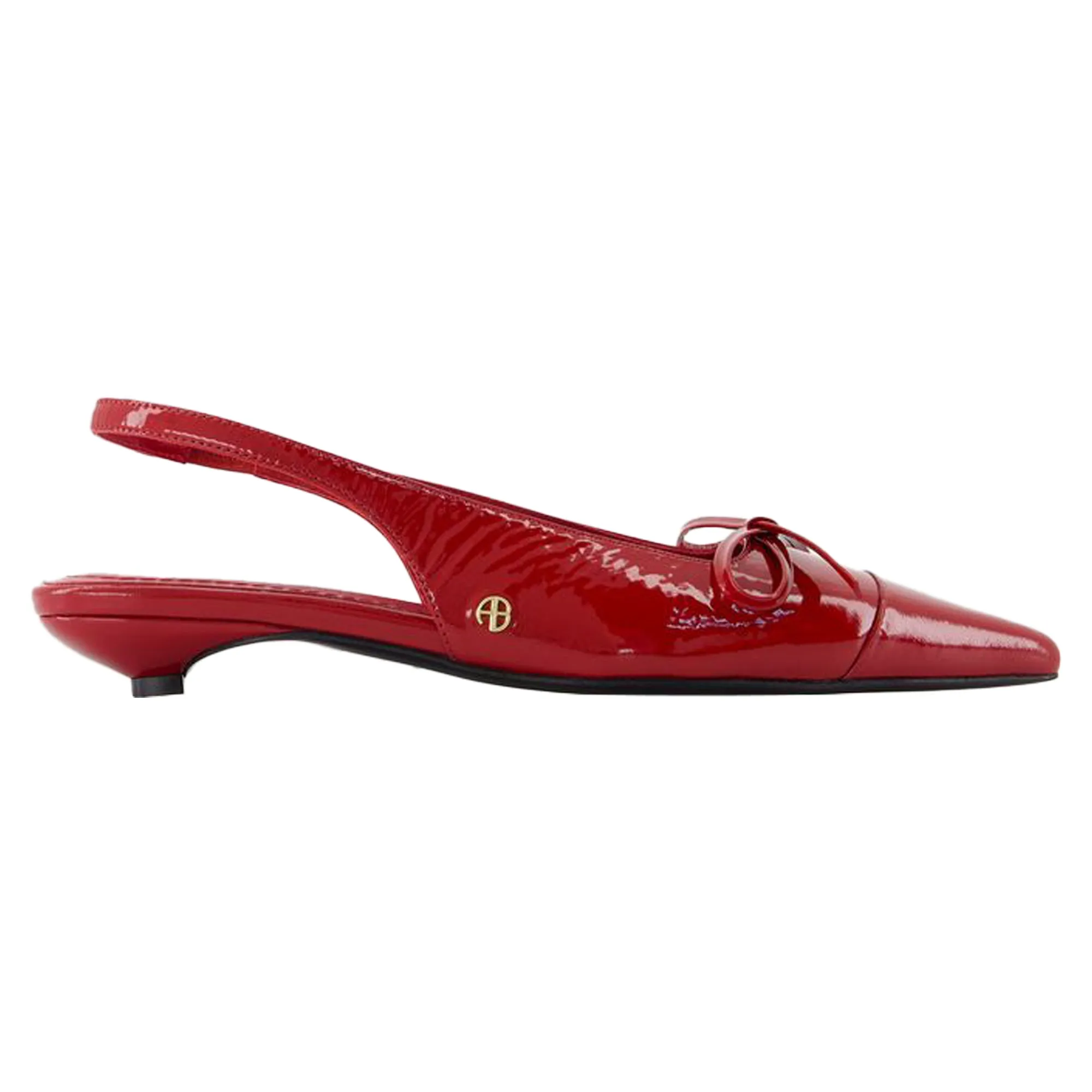 Zoey Pumps - ANINE BING - Leather - Red
